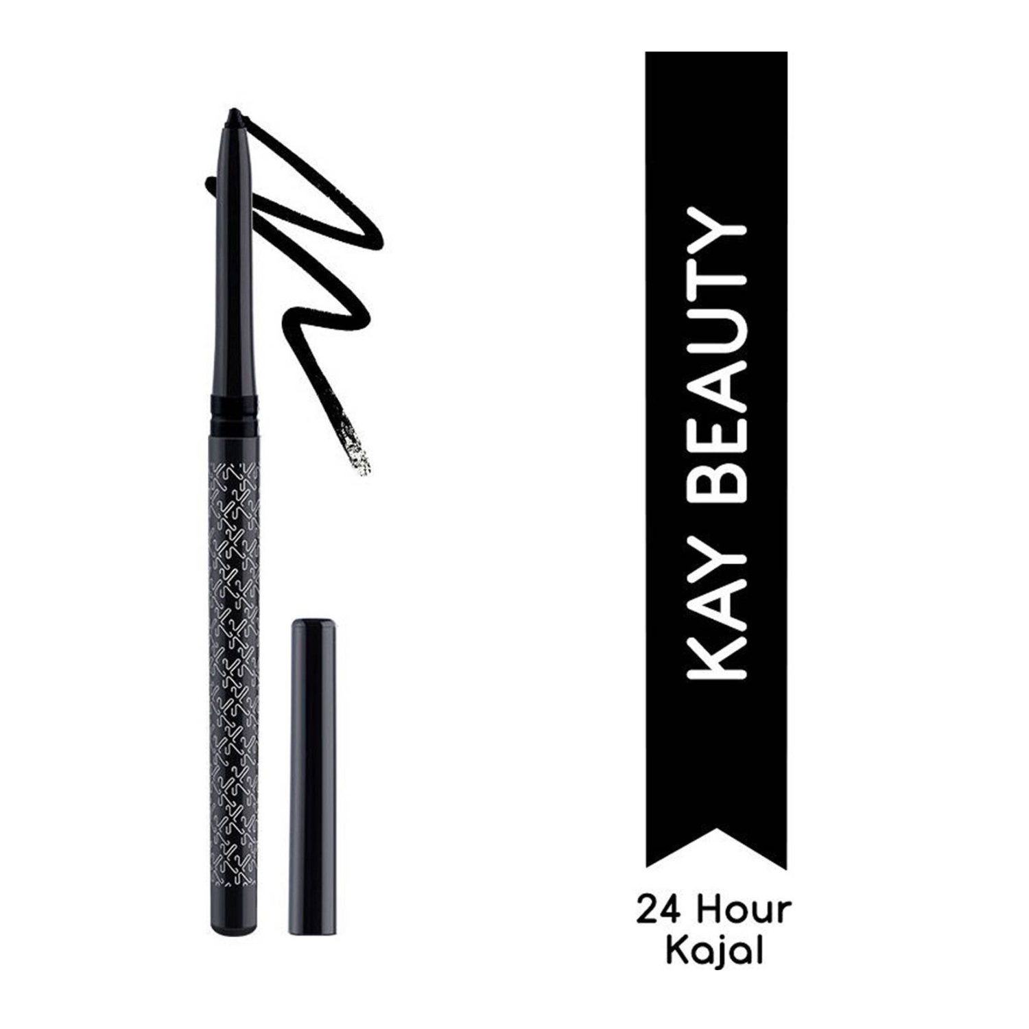 Beauty Pencil Semi-Matte Waterproof Kajal – Intense Black Long-Lasting Eye Pencil