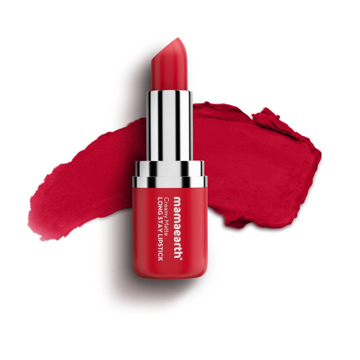 Mamaearth Creamy Matte Long Stay Lipstick - Ruby Crush