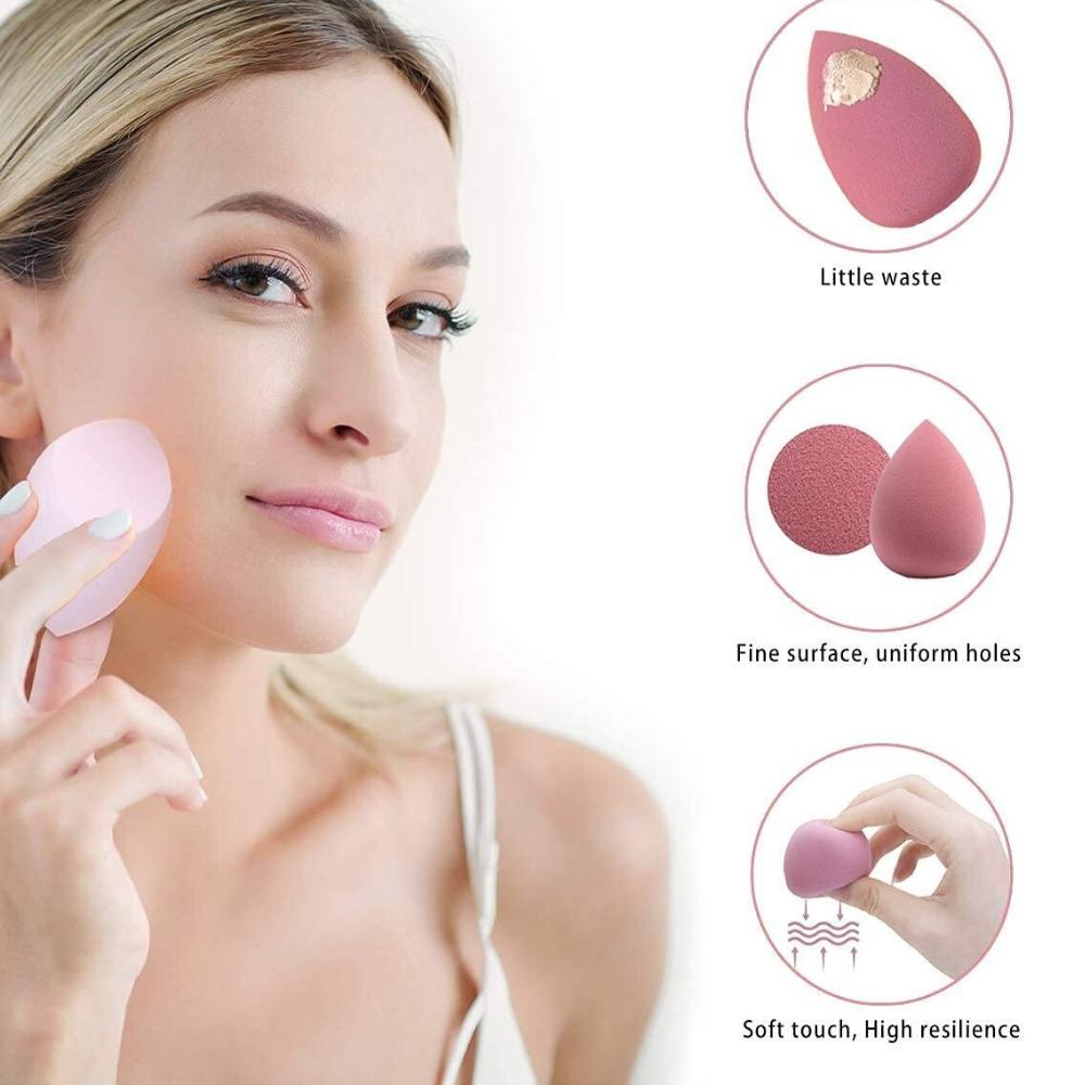 AVTY 6 Pcs Makeup Sponge Set - Your Everyday Makeup, All in One Set - Image 3