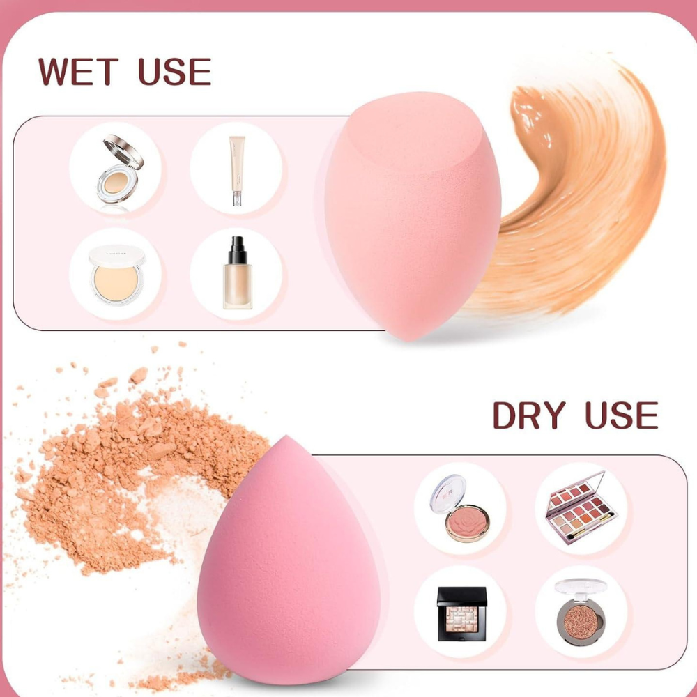 AVTY 6 Pcs Makeup Sponge Set - Your Everyday Makeup, All in One Set - Image 5