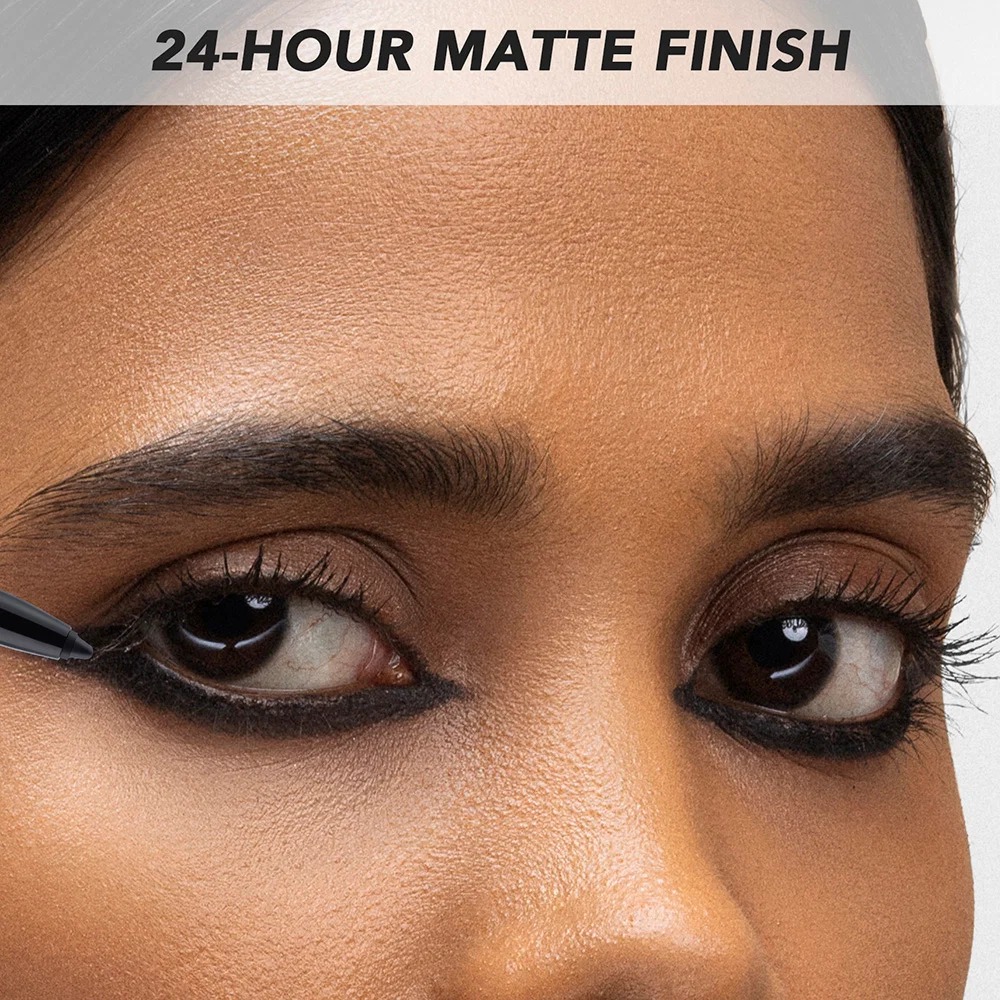 Kay Beauty Pencil Semi-Matte Waterproof BLACK Kajal . - Image 5