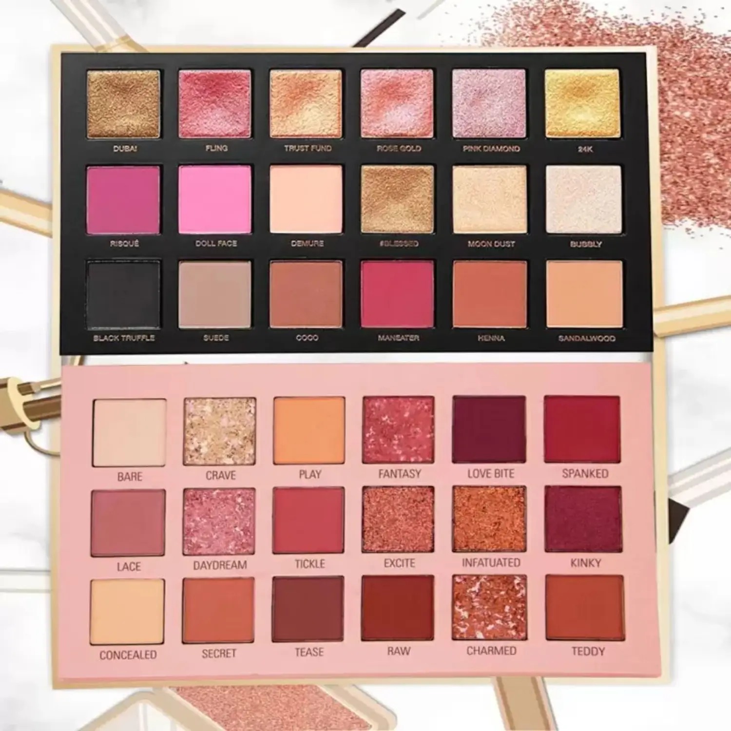 MINARA Nude Eyeshadow Palette – 36 Colors Matte & Shimmer | Long Lasting Beginner Friendly Eye Shadow Palette