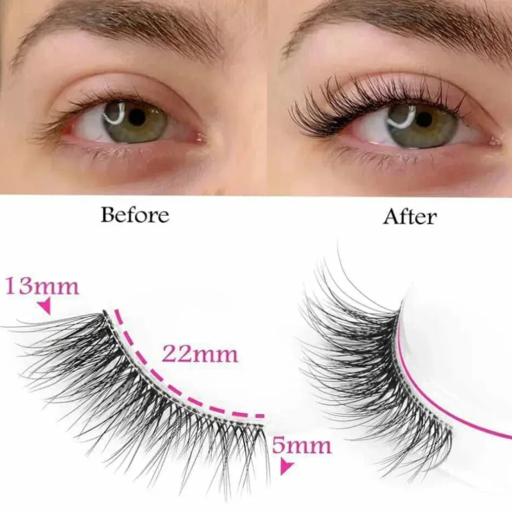 Maange Magefy False Eyelashes 4T-5 -— Glamorous Eyes, Effortless Beauty - Image 2