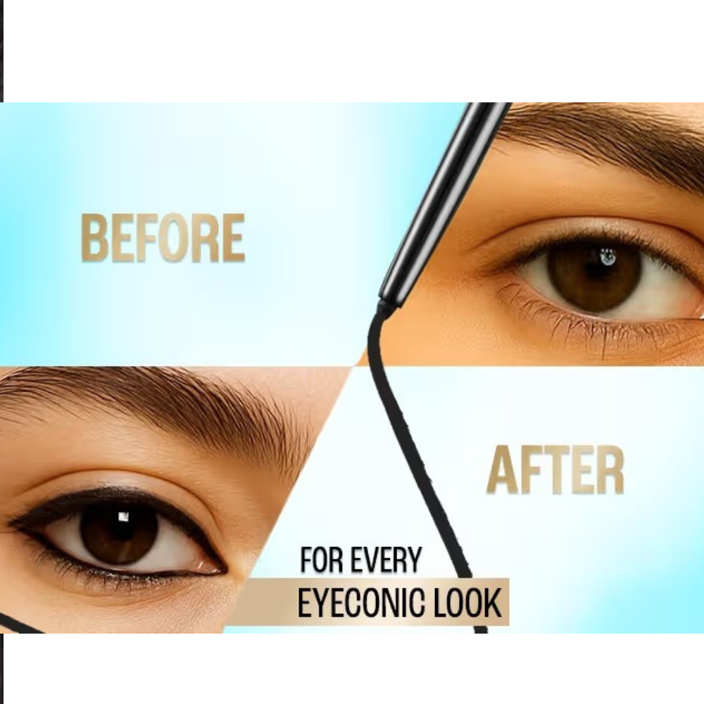 Lakme 9-5 Eyeconic Kajal, Smudgeproof and Waterproof that lasts upto 24H, 0.35g - Image 2