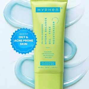 Hyphen 2% Cica Exosomes Oil Free  moisturizer - 5% Niacinamide , Non-comedogenic ,For Oily & Acne-prone Skin ,10X deeper hydration