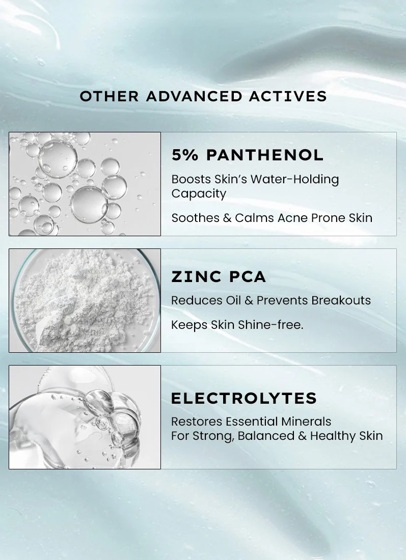 Hyphen 2% Cica Exosomes Oil Free moisturizer - 5% Niacinamide , Non-comedogenic ,For Oily & Acne-prone Skin ,10X deeper hydration - Image 5