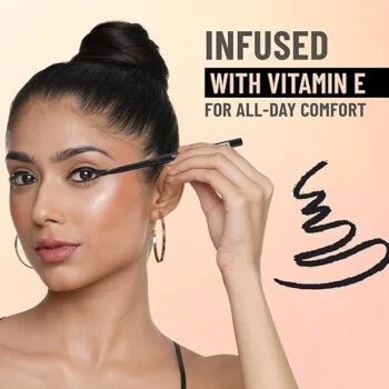 SWISS BEAUTY You & Eye Power Black Pencil Kajal ,Waterproof & Smudge-Proof ,24 Hour Stay ,Matte Finish Black Kajal . 0.30gm - Image 5